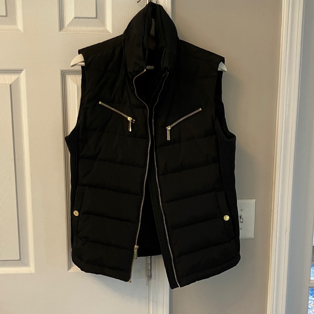 Michael Kors Black Puffer Vest